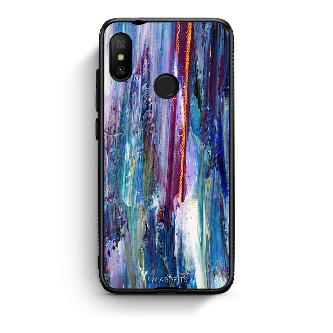 99 - Xiaomi Mi A2 Lite  Paint Winter case, cover, bumper