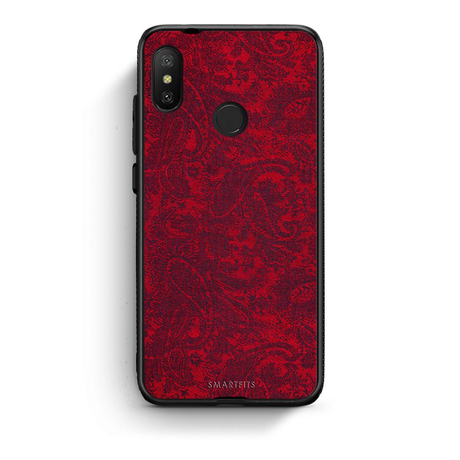 Xiaomi Mi A2 Lite Paisley Cashmere θήκη από τη Smartfits με σχέδιο στο πίσω μέρος και μαύρο περίβλημα | Smartphone case with colorful back and black bezels by Smartfits