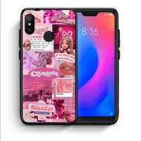 Thumbnail for Θήκη Αγίου Βαλεντίνου Xiaomi Mi A2 Lite Pink Love από τη Smartfits με σχέδιο στο πίσω μέρος και μαύρο περίβλημα | Xiaomi Mi A2 Lite Pink Love case with colorful back and black bezels