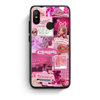 Thumbnail for Xiaomi Mi A2 Lite Pink Love Θήκη Αγίου Βαλεντίνου από τη Smartfits με σχέδιο στο πίσω μέρος και μαύρο περίβλημα | Smartphone case with colorful back and black bezels by Smartfits