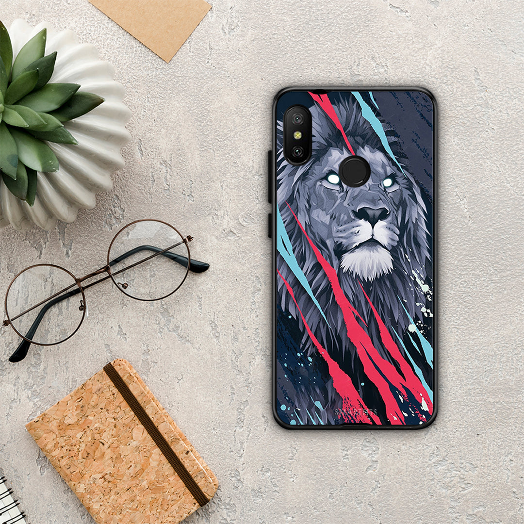 PopArt Lion Designer - Xiaomi Mi A2 Lite θήκη