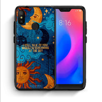 Thumbnail for Θήκη Xiaomi Mi A2 Lite Screaming Sky από τη Smartfits με σχέδιο στο πίσω μέρος και μαύρο περίβλημα | Xiaomi Mi A2 Lite Screaming Sky case with colorful back and black bezels