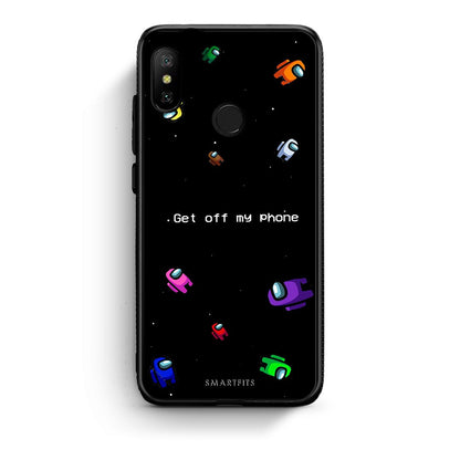4 - Xiaomi Mi A2 Lite AFK Text case, cover, bumper
