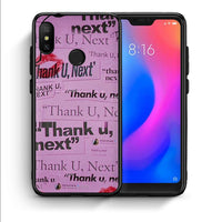 Thumbnail for Θήκη Αγίου Βαλεντίνου Xiaomi Mi A2 Lite Thank You Next από τη Smartfits με σχέδιο στο πίσω μέρος και μαύρο περίβλημα | Xiaomi Mi A2 Lite Thank You Next case with colorful back and black bezels