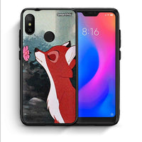 Thumbnail for Θήκη Xiaomi Mi A2 Lite Tod And Vixey Love 2 από τη Smartfits με σχέδιο στο πίσω μέρος και μαύρο περίβλημα | Xiaomi Mi A2 Lite Tod And Vixey Love 2 case with colorful back and black bezels
