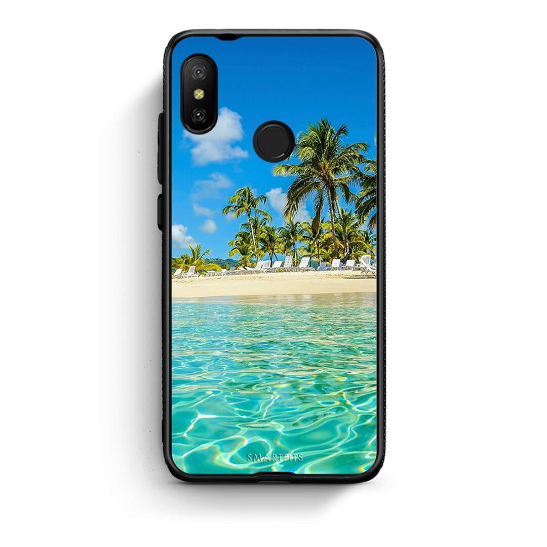 Xiaomi Mi A2 Lite Tropical Vibes Θήκη από τη Smartfits με σχέδιο στο πίσω μέρος και μαύρο περίβλημα | Smartphone case with colorful back and black bezels by Smartfits