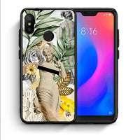 Thumbnail for Θήκη Xiaomi Mi A2 Lite Woman Statue από τη Smartfits με σχέδιο στο πίσω μέρος και μαύρο περίβλημα | Xiaomi Mi A2 Lite Woman Statue case with colorful back and black bezels