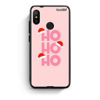 Thumbnail for Xiaomi Mi A2 Lite Xmas Ho Ho Ho θήκη από τη Smartfits με σχέδιο στο πίσω μέρος και μαύρο περίβλημα | Smartphone case with colorful back and black bezels by Smartfits