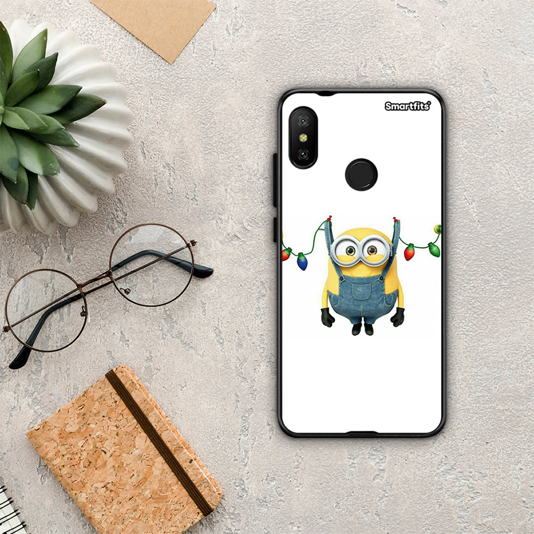 Xmas Minion Lights - Xiaomi Mi A2 Lite θήκη