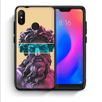 Thumbnail for Θήκη Αγίου Βαλεντίνου Xiaomi Mi A2 Lite Zeus Art από τη Smartfits με σχέδιο στο πίσω μέρος και μαύρο περίβλημα | Xiaomi Mi A2 Lite Zeus Art case with colorful back and black bezels