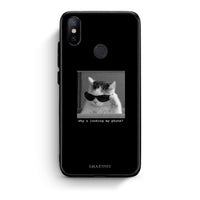 Thumbnail for Xiaomi Mi A2 Meme Cat θήκη από τη Smartfits με σχέδιο στο πίσω μέρος και μαύρο περίβλημα | Smartphone case with colorful back and black bezels by Smartfits