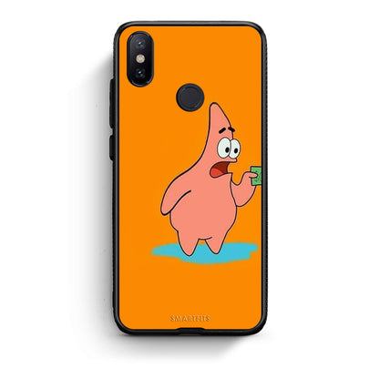 Xiaomi Mi A2 No Money 1 Θήκη Αγίου Βαλεντίνου από τη Smartfits με σχέδιο στο πίσω μέρος και μαύρο περίβλημα | Smartphone case with colorful back and black bezels by Smartfits