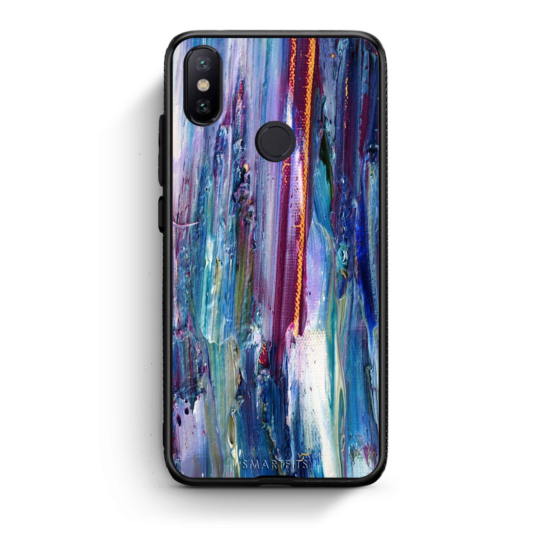 99 - Xiaomi Mi A2  Paint Winter case, cover, bumper
