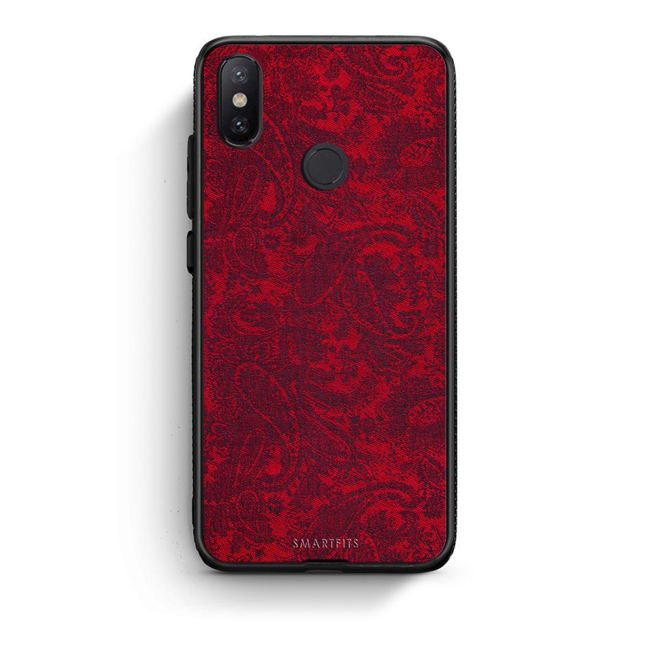 Xiaomi Mi A2 Paisley Cashmere θήκη από τη Smartfits με σχέδιο στο πίσω μέρος και μαύρο περίβλημα | Smartphone case with colorful back and black bezels by Smartfits