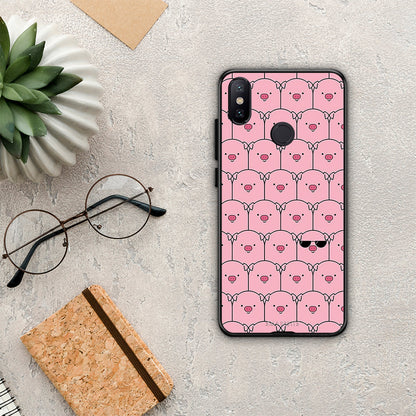 Pig Glasses - Xiaomi Mi A2 θήκη
