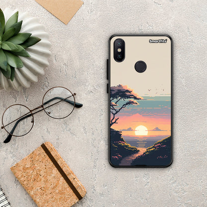 Pixel Sunset - Xiaomi Mi A2 θήκη