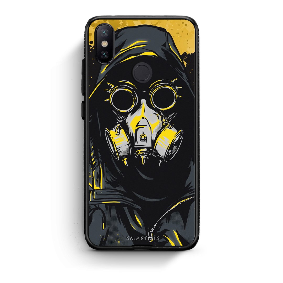 4 - Xiaomi Mi A2 Mask PopArt case, cover, bumper
