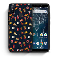 Thumbnail for Θήκη Xiaomi Mi A2 Hungry Random από τη Smartfits με σχέδιο στο πίσω μέρος και μαύρο περίβλημα | Xiaomi Mi A2 Hungry Random case with colorful back and black bezels