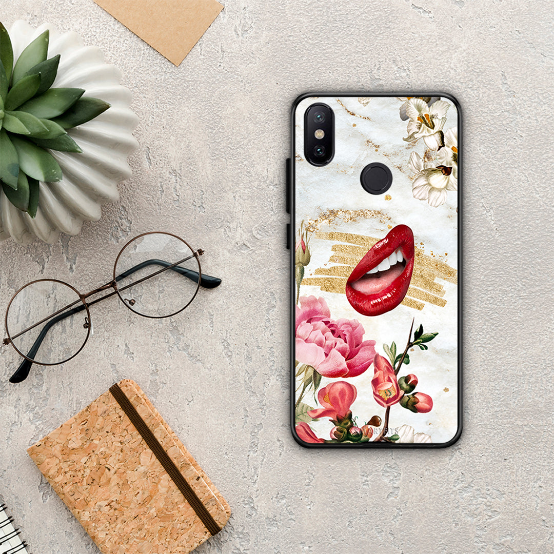 Red Lips - Xiaomi Mi A2 θήκη