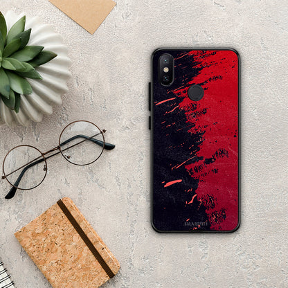 Red Paint - Xiaomi Mi A2 θήκη