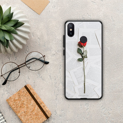 Red Rose - Xiaomi Mi A2 θήκη