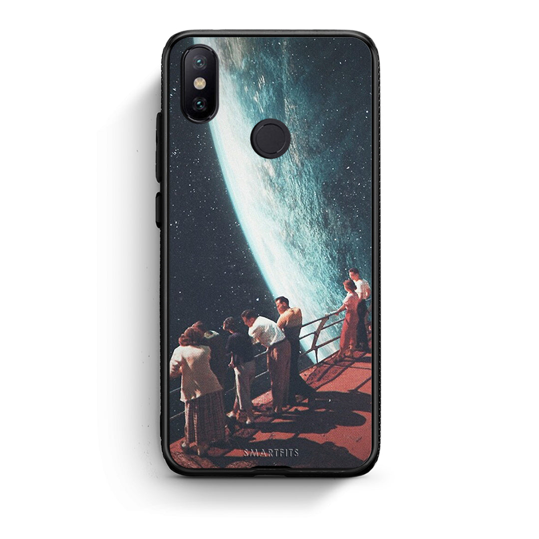 Xiaomi Mi A2 Surreal View θήκη από τη Smartfits με σχέδιο στο πίσω μέρος και μαύρο περίβλημα | Smartphone case with colorful back and black bezels by Smartfits