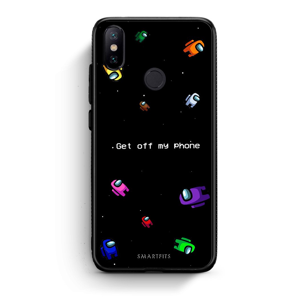 4 - Xiaomi Mi A2 AFK Text case, cover, bumper