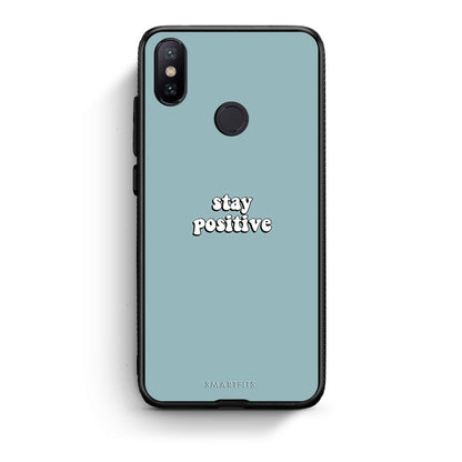 4 - Xiaomi Mi A2 Positive Text case, cover, bumper