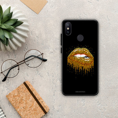 Valentine Golden - Xiaomi Mi A2 θήκη