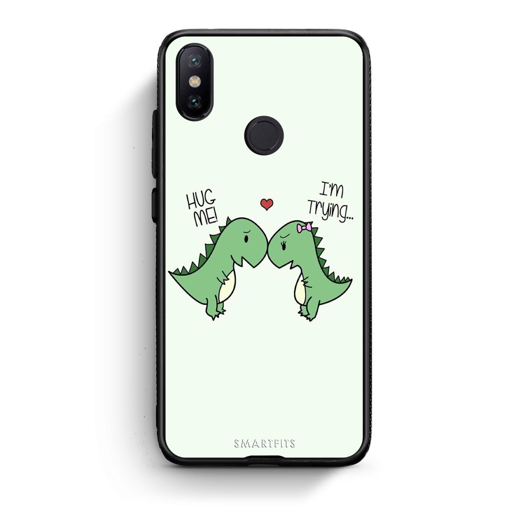 4 - Xiaomi Mi A2 Rex Valentine case, cover, bumper