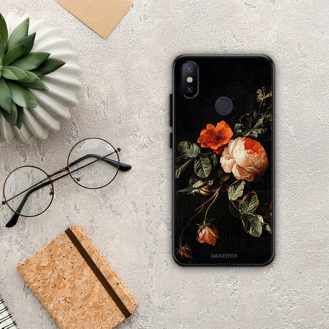 Vintage Roses - Xiaomi Mi A2 θήκη