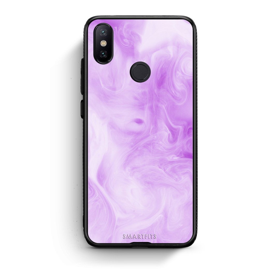 99 - Xiaomi Mi A2  Watercolor Lavender case, cover, bumper