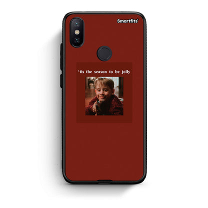 Xiaomi Mi A2 Xmas Ultimate Spirit θήκη από τη Smartfits με σχέδιο στο πίσω μέρος και μαύρο περίβλημα | Smartphone case with colorful back and black bezels by Smartfits