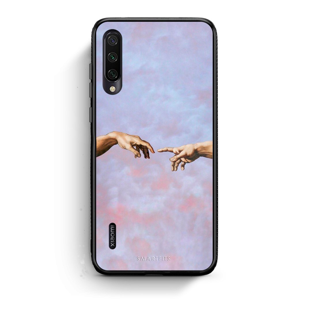 Xiaomi Mi A3 Adam Hand θήκη από τη Smartfits με σχέδιο στο πίσω μέρος και μαύρο περίβλημα | Smartphone case with colorful back and black bezels by Smartfits