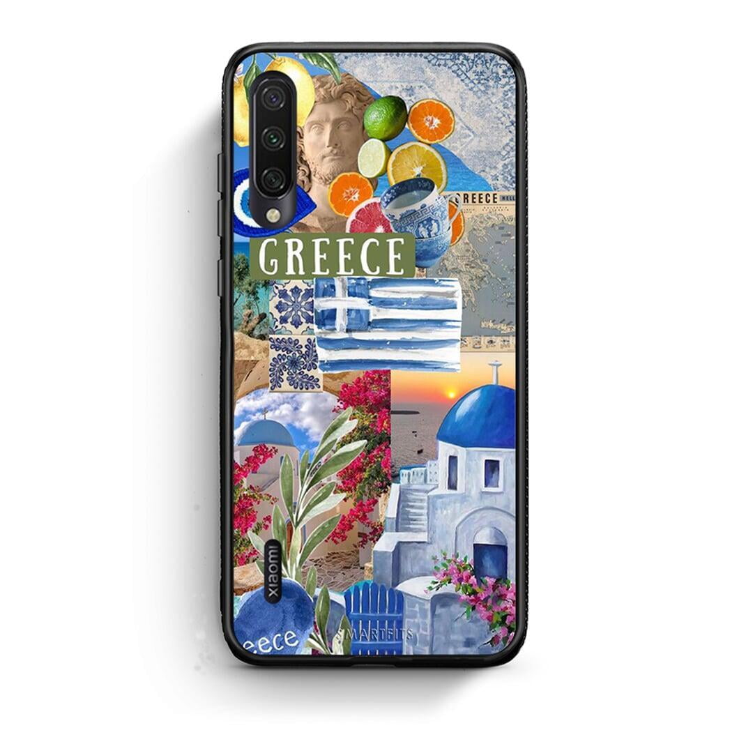 Xiaomi Mi A3 All Greek Θήκη από τη Smartfits με σχέδιο στο πίσω μέρος και μαύρο περίβλημα | Smartphone case with colorful back and black bezels by Smartfits