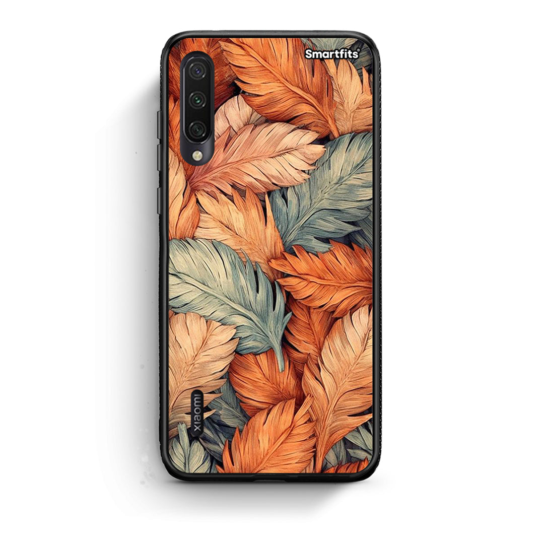 Xiaomi Mi A3 Autumn Leaves Θήκη από τη Smartfits με σχέδιο στο πίσω μέρος και μαύρο περίβλημα | Smartphone case with colorful back and black bezels by Smartfits