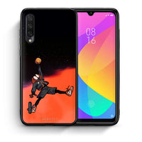 Thumbnail for Θήκη Xiaomi Mi A3 Basketball Hero από τη Smartfits με σχέδιο στο πίσω μέρος και μαύρο περίβλημα | Xiaomi Mi A3 Basketball Hero case with colorful back and black bezels