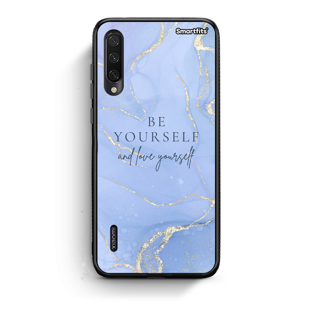 Xiaomi Mi A3 Be Yourself θήκη από τη Smartfits με σχέδιο στο πίσω μέρος και μαύρο περίβλημα | Smartphone case with colorful back and black bezels by Smartfits
