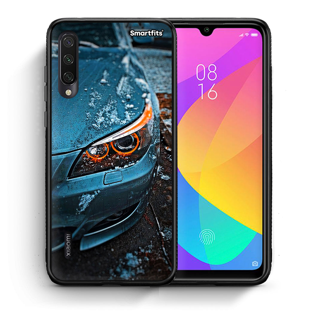 Θήκη Xiaomi Mi A3 Bmw E60 από τη Smartfits με σχέδιο στο πίσω μέρος και μαύρο περίβλημα | Xiaomi Mi A3 Bmw E60 case with colorful back and black bezels