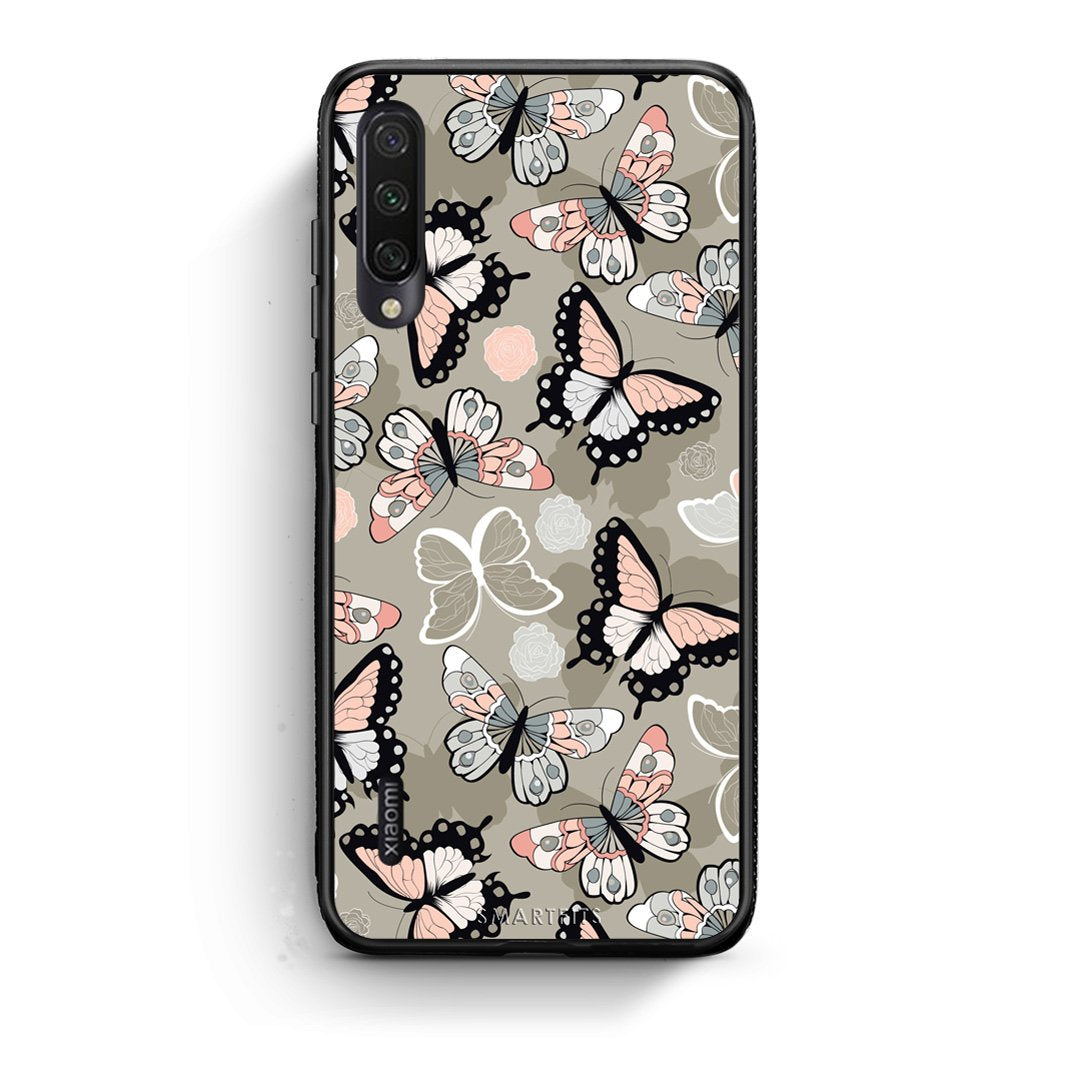 135 - Xiaomi Mi A3  Butterflies Boho case, cover, bumper