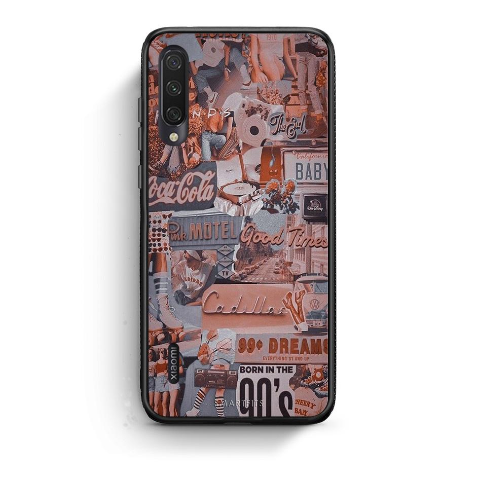 Xiaomi Mi A3 Born In 90s θήκη από τη Smartfits με σχέδιο στο πίσω μέρος και μαύρο περίβλημα | Smartphone case with colorful back and black bezels by Smartfits