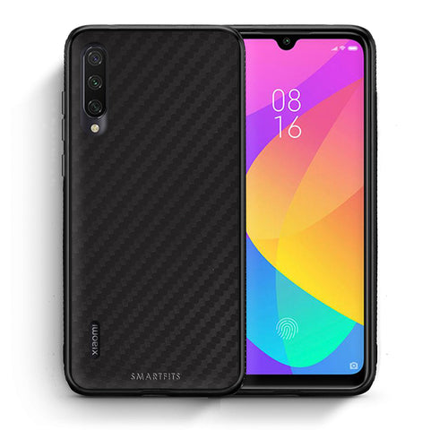 Θήκη Xiaomi Mi A3 Carbon Black από τη Smartfits με σχέδιο στο πίσω μέρος και μαύρο περίβλημα | Xiaomi Mi A3 Carbon Black case with colorful back and black bezels