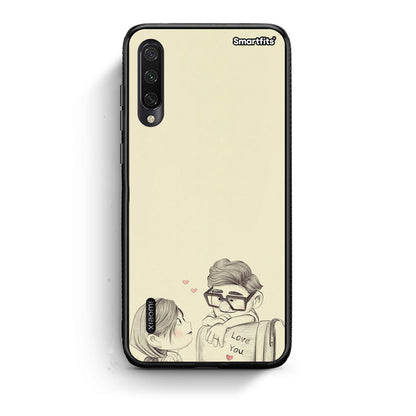 Xiaomi Mi A3 Carl And Ellie θήκη από τη Smartfits με σχέδιο στο πίσω μέρος και μαύρο περίβλημα | Smartphone case with colorful back and black bezels by Smartfits