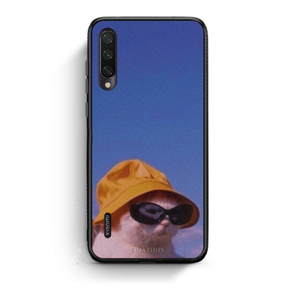 Xiaomi Mi A3 Cat Diva θήκη από τη Smartfits με σχέδιο στο πίσω μέρος και μαύρο περίβλημα | Smartphone case with colorful back and black bezels by Smartfits