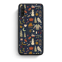 Thumbnail for Xiaomi Mi A3 Christmas Elements θήκη από τη Smartfits με σχέδιο στο πίσω μέρος και μαύρο περίβλημα | Smartphone case with colorful back and black bezels by Smartfits
