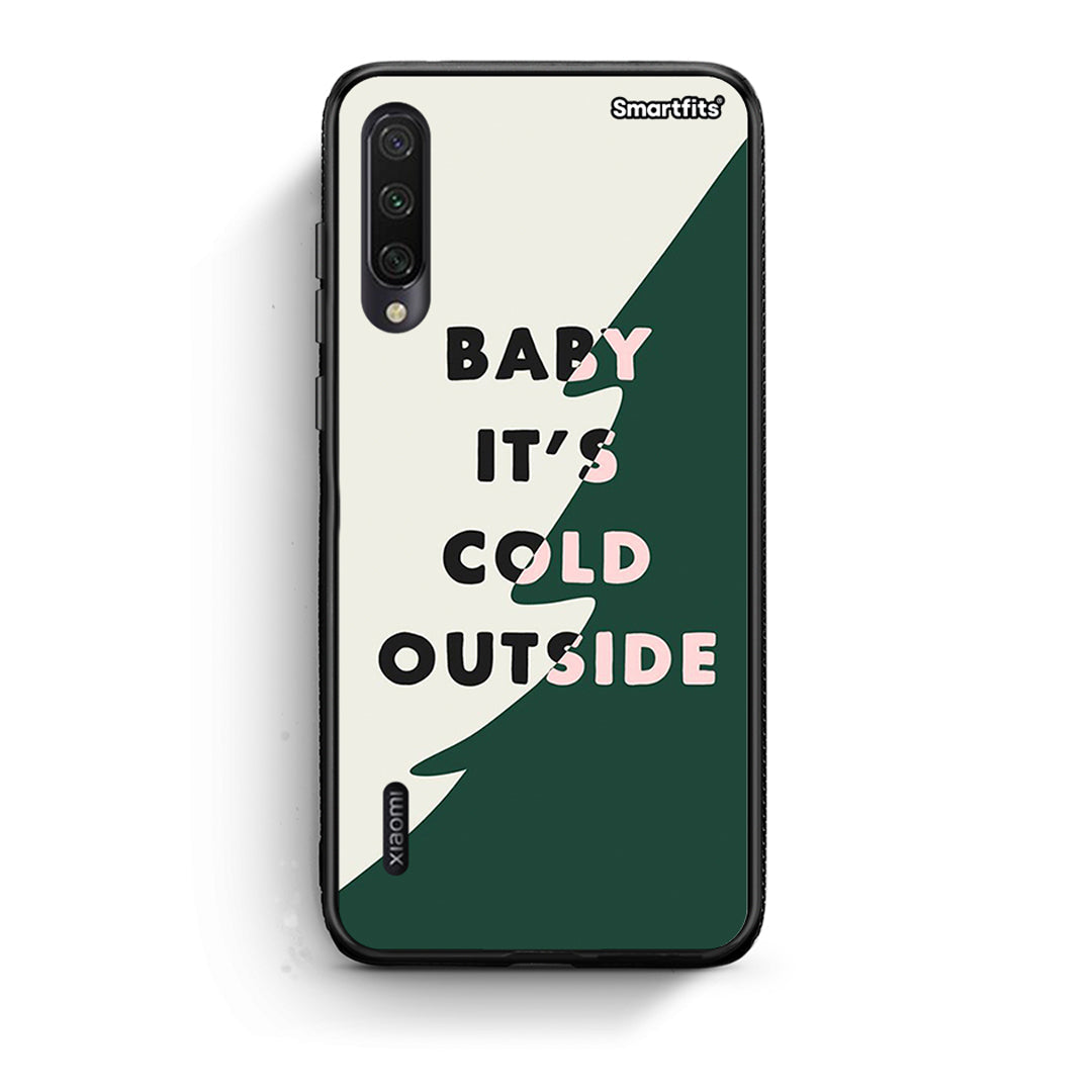 Xiaomi Mi A3 Cold Outside θήκη από τη Smartfits με σχέδιο στο πίσω μέρος και μαύρο περίβλημα | Smartphone case with colorful back and black bezels by Smartfits