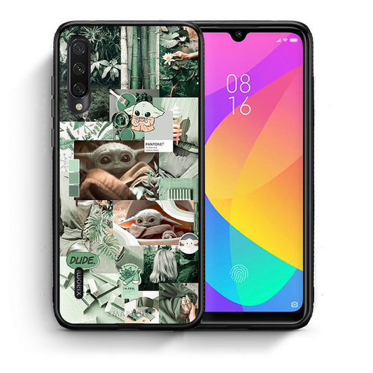 Θήκη Αγίου Βαλεντίνου Xiaomi Mi A3 Collage Dude από τη Smartfits με σχέδιο στο πίσω μέρος και μαύρο περίβλημα | Xiaomi Mi A3 Collage Dude case with colorful back and black bezels