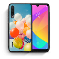 Thumbnail for Θήκη Xiaomi Mi A3 Colorful Balloons από τη Smartfits με σχέδιο στο πίσω μέρος και μαύρο περίβλημα | Xiaomi Mi A3 Colorful Balloons case with colorful back and black bezels