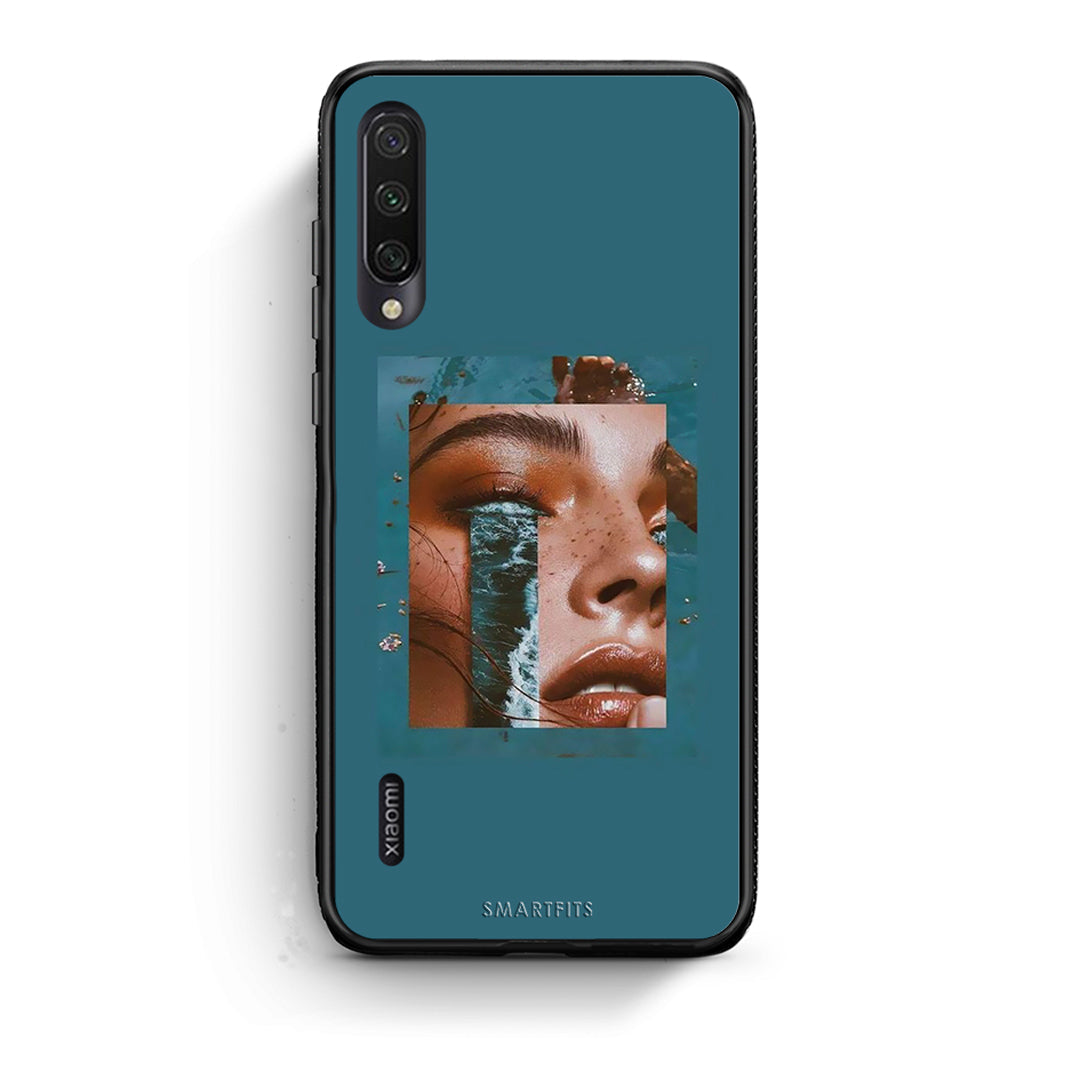 Xiaomi Mi A3 Cry An Ocean θήκη από τη Smartfits με σχέδιο στο πίσω μέρος και μαύρο περίβλημα | Smartphone case with colorful back and black bezels by Smartfits