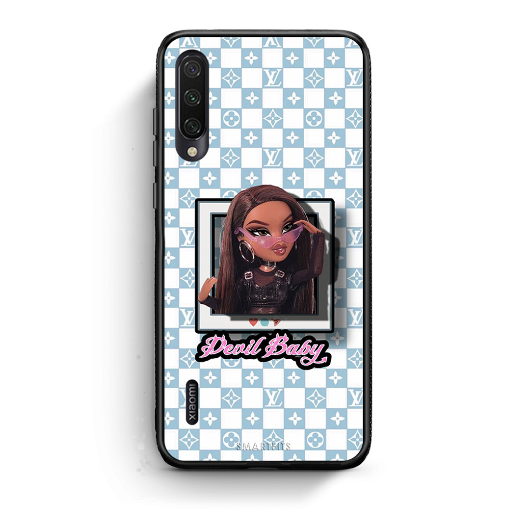 Xiaomi Mi A3 Devil Baby Θήκη Αγίου Βαλεντίνου από τη Smartfits με σχέδιο στο πίσω μέρος και μαύρο περίβλημα | Smartphone case with colorful back and black bezels by Smartfits